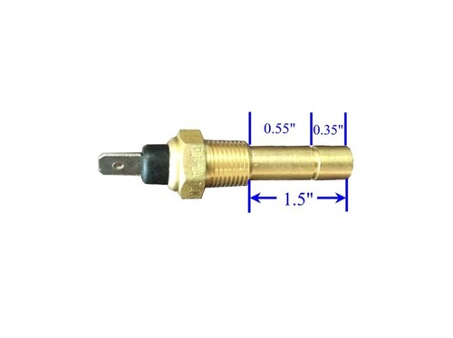 Water temp sender, temperature sender, low match, cut to length, 1/8" thread - Picture 4 of 4