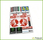 aprilia Sport Racing Motorcycle Laminated Decals Stickers Set