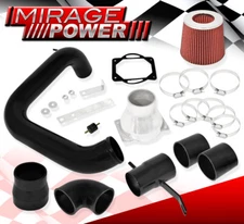 For 02-05 Mitsubishi Lancer 2.0L Engine MT Aluminum Cold Air Intake System Black