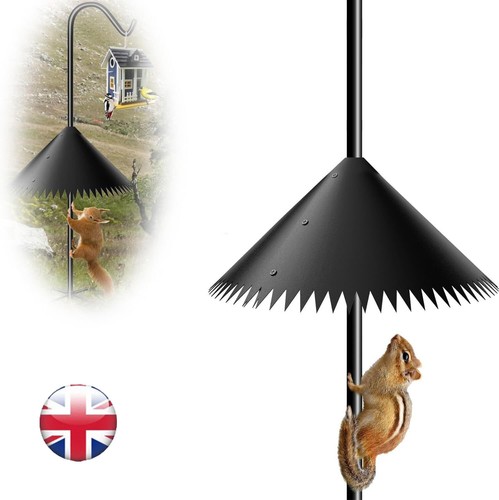 Universal Squirrel Baffle Dome For Bird Feeder Station - Stop Squirrels Stealing Bird Food