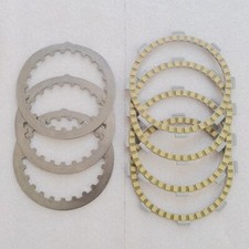 Clutch Friction Steel Plates Kit for Yamaha YZ80 76-78/80 DT80 81-86 RD75 RD80LC