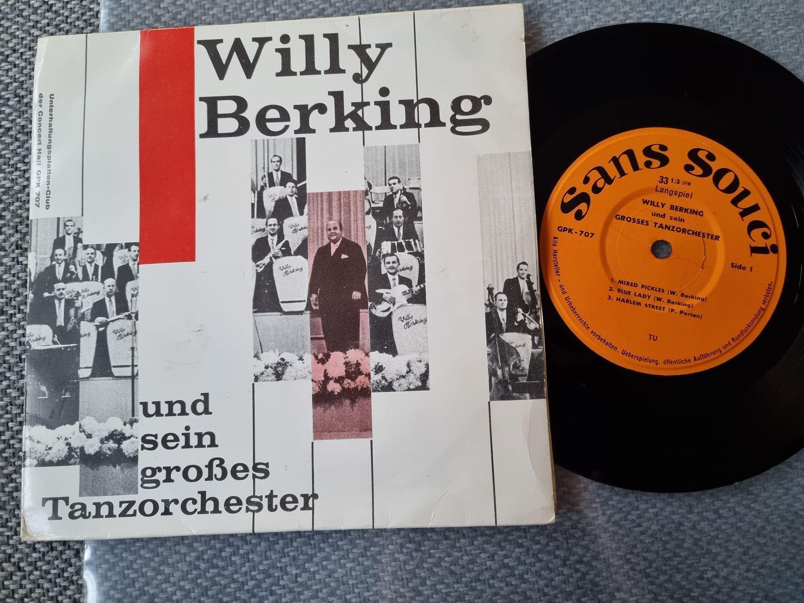 7"" Single Willy Berking - Mixed pickles Vinyl Germany