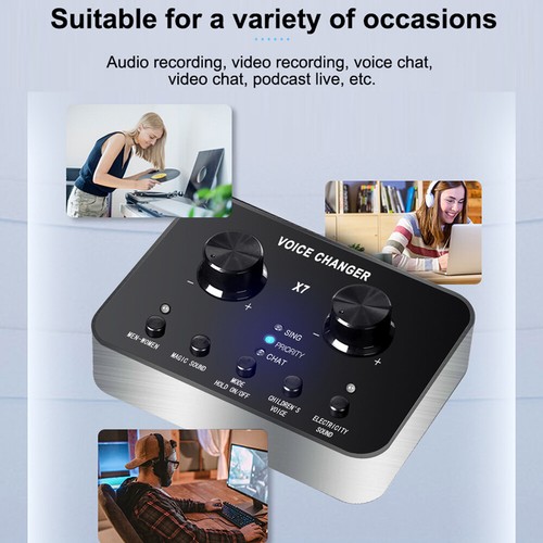 Live Streaming Sound Card Multifunctional Audio Interface Mixer For Recording - 第 3/11 張圖片