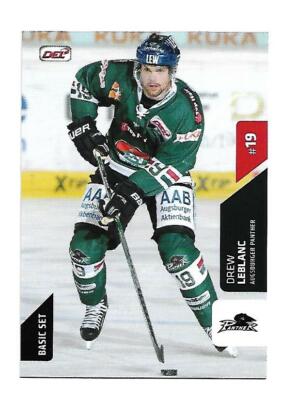 DEL Playercard  15/16 BASIC - Drew Leblanc - Augsburger Panther #010 - St. Cloud