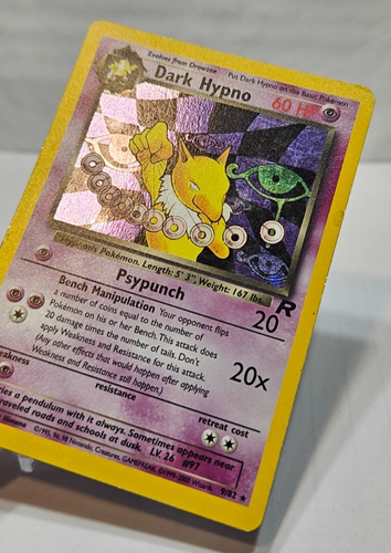 Dark Hypno 9/82 Holo Rare Unlimited Team Rocket Pokemon 7620 - Picture 3 of 13