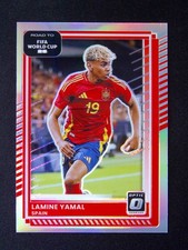 2025-26 Panini Donruss FIFA World CUP Lamine Yamal #10 Optic Holo Silver