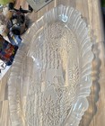 Mikasa Winter Scene Glass Platter — photo 1