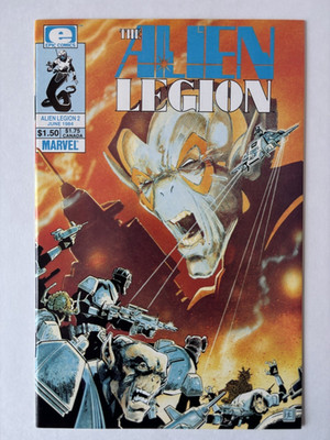 The Alien Legion #2,3, & 4, EpicComics '84, NM-NM+ (~9.4-9.6), never read/opened