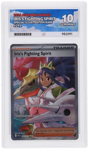 Iris's Fighting Spirit graded ACE 10 for sale on eBay
