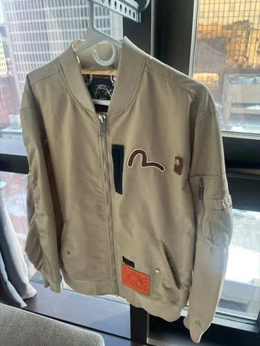 evisu bomber jacket vintage - product listing photo