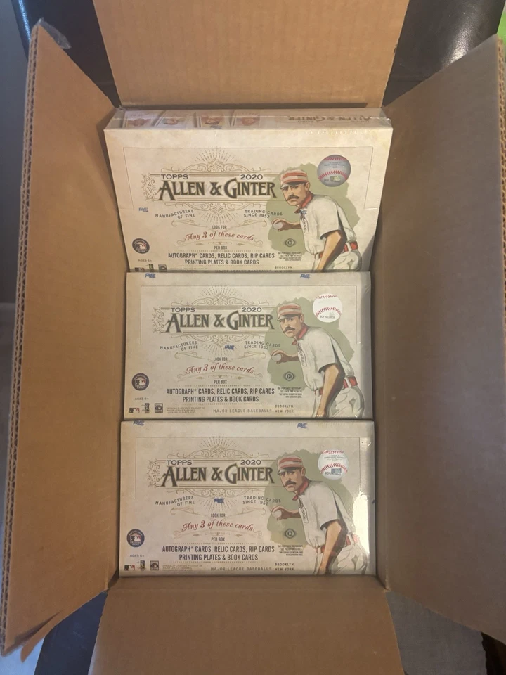 2020 Topps Allen & Ginter Factory Sealed Baseball Hobby Box 3 Hits Per box - Image 2 of 2
