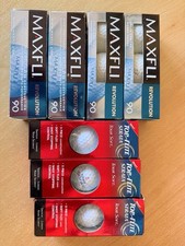 7 Pks (21) Of Golf Balls - Maxfli Revolution 90 And Top Flite Strata Tour Soft