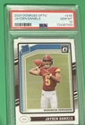 2024 Optic Jayden Daniels Rc Rated Rookie PSA 10