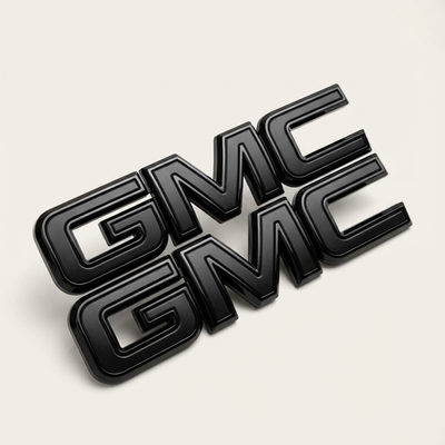 #ad NEW Front amp; Rear Black Emblem Kit for 2019–2024 GMC Sierra 1500 2500HD 3500HD $44.99