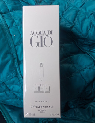 Giorgio Armani Acqua di Gio Eau de Toilette Refill Spray, 5 fl oz