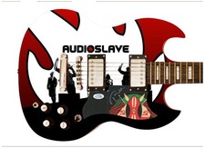 Tom Morello Signed Autographed Audioslave Custom Photo Graphics Guitar ACOA ACOA