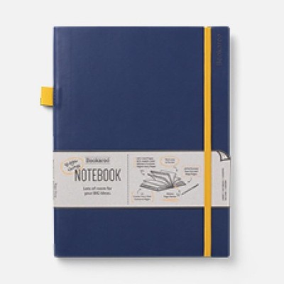 IF Bookaroo Bigger Things Notebook Journal - Navy,Blank Diaries & Journals