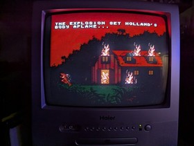 Swamp Thing NES Cartridge and Manual