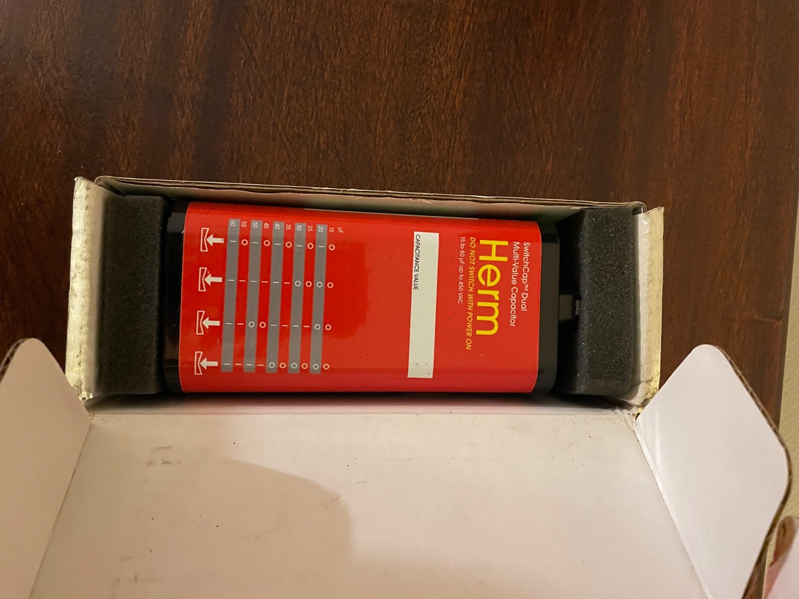 Brand New - DiverSiTech - SwitchCap Dual SCAP-600 Multiple Value Capacitor