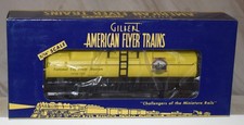 American Flyer 6-48223 TCA NTTM Museum Tank Car Yellow - S Gauge NEW in Box