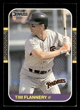 1987 Donruss #287 Tim Flannery