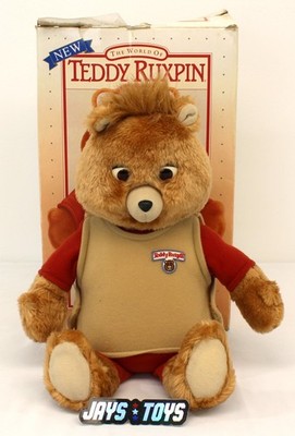 Vintage 1990 Worlds of Wonder Teddy Ruxpin Talking Bear (No