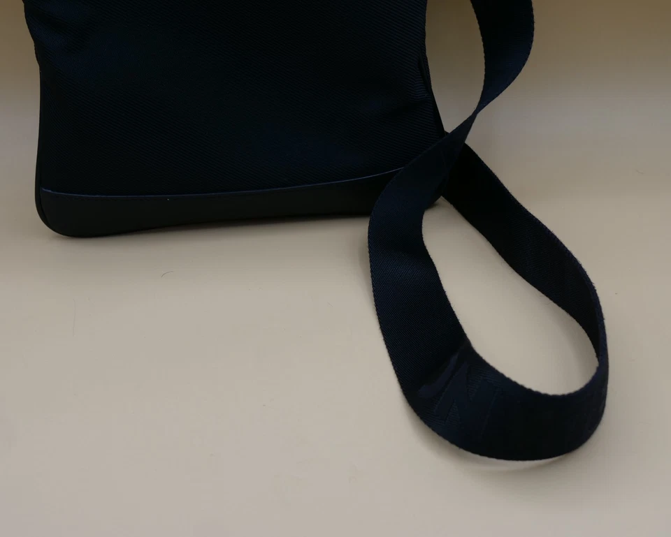 MONTBLANC Nightflight Medium Black Nylon Soft Leather Envelope 114640 - Image 3 of 4