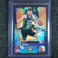 2024-25 Topps Chrome NBL MATT HURT Base Black 9/10 #79