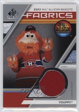 2023-24 Upper Deck SP Game Used All-Star Mascot Fabrics Youppi ! #ASM-YP 0ze5