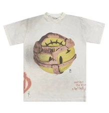 Travis Scott CJ x WWE Mankind ComplexCon Cactus Jack White Washed Tee Shirt XXL