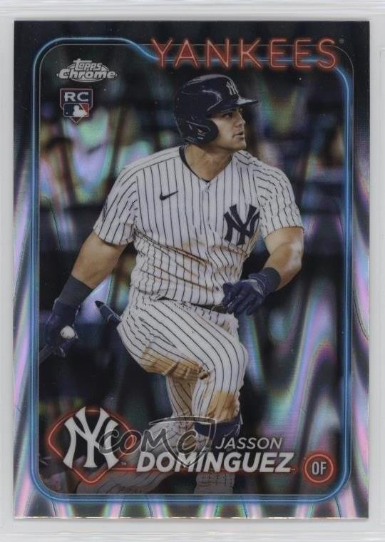2024 Topps Chrome RayWave Refractor Jasson Dominguez #89 19yg