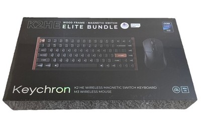 Keychron K2 HE Wireless Magnetic Keyboard and M3 Wireless Mouse Elite Bundle NEW