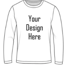 Unisex Custom Printed Personalized Graphic Logo Text Name Crew Neck Sweatshirt