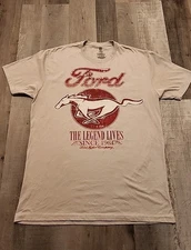 Ford Mustang T-Shirt Men's Size XL Gray The Legend Lives Since 1964 Measurements