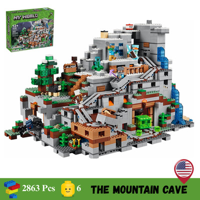 Mountain Cave 2688PCS Building Blocks Set Display Model Toy