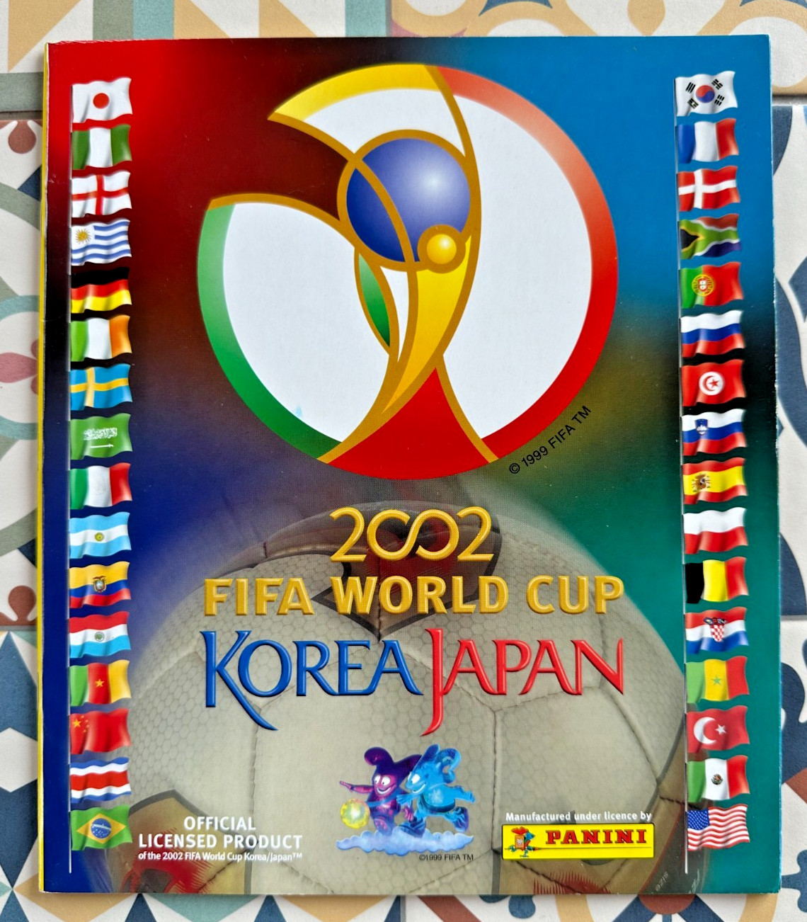 ALBUM WORLD CUP PANINI KOREA JAPAN 2002 VUOTO CON 42 FIGURINE NUOVO MINT