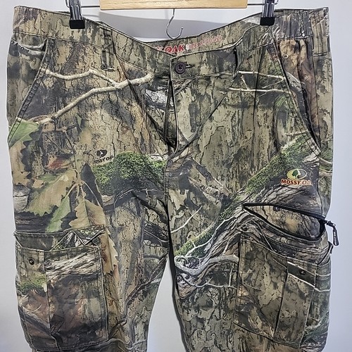 Mossy Oak Men's Country DNA Cargo Camo Pants 40-42 Stretch Waist EUC - Picture 4 of 9