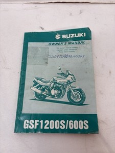 Suzuki Bandit 1200 Manual | eBay