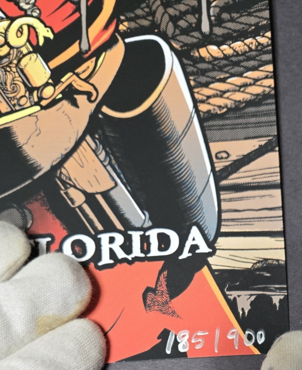 METALLICA - M72 TOUR 2025 TAMPA, FL SHOW SE POSTER SET - ANDREW
