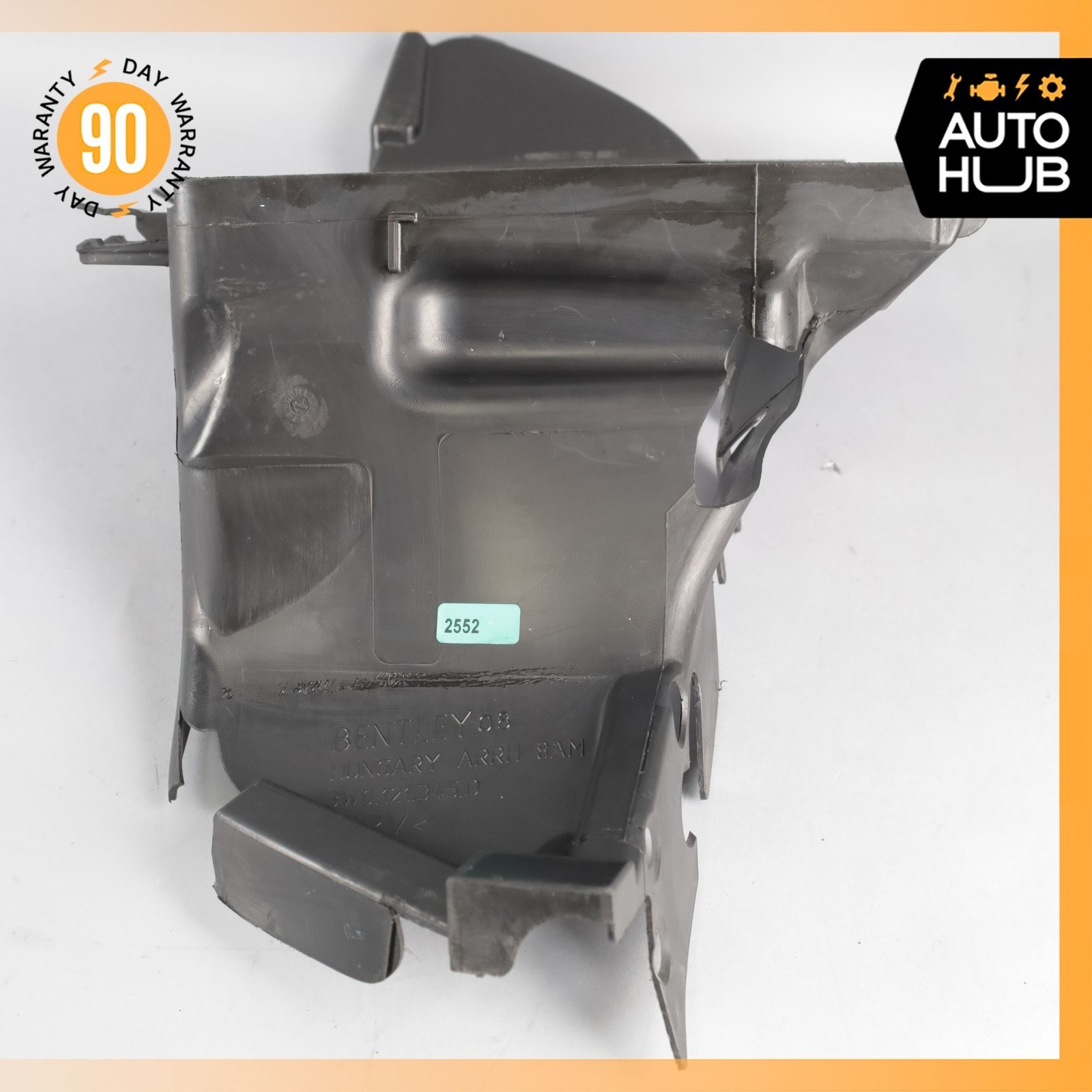 13-14 Bentley Continental GT GTC 4.0L Engine Radiator Left Air Duct OEM