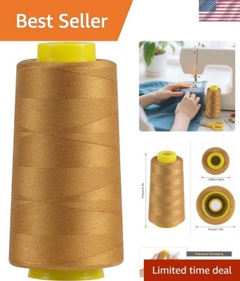1500 Yards Denim Thread for Jeans, 20s/2 Polyester Thread, Sewing Threads for...