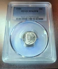 1940 Mercury Dime PCGS MS63 FB FULL BANDS **ABSOLUTE WHITE BLAZER**