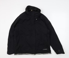 Quattro Women's Black Size 12 Basic Winter Jacket