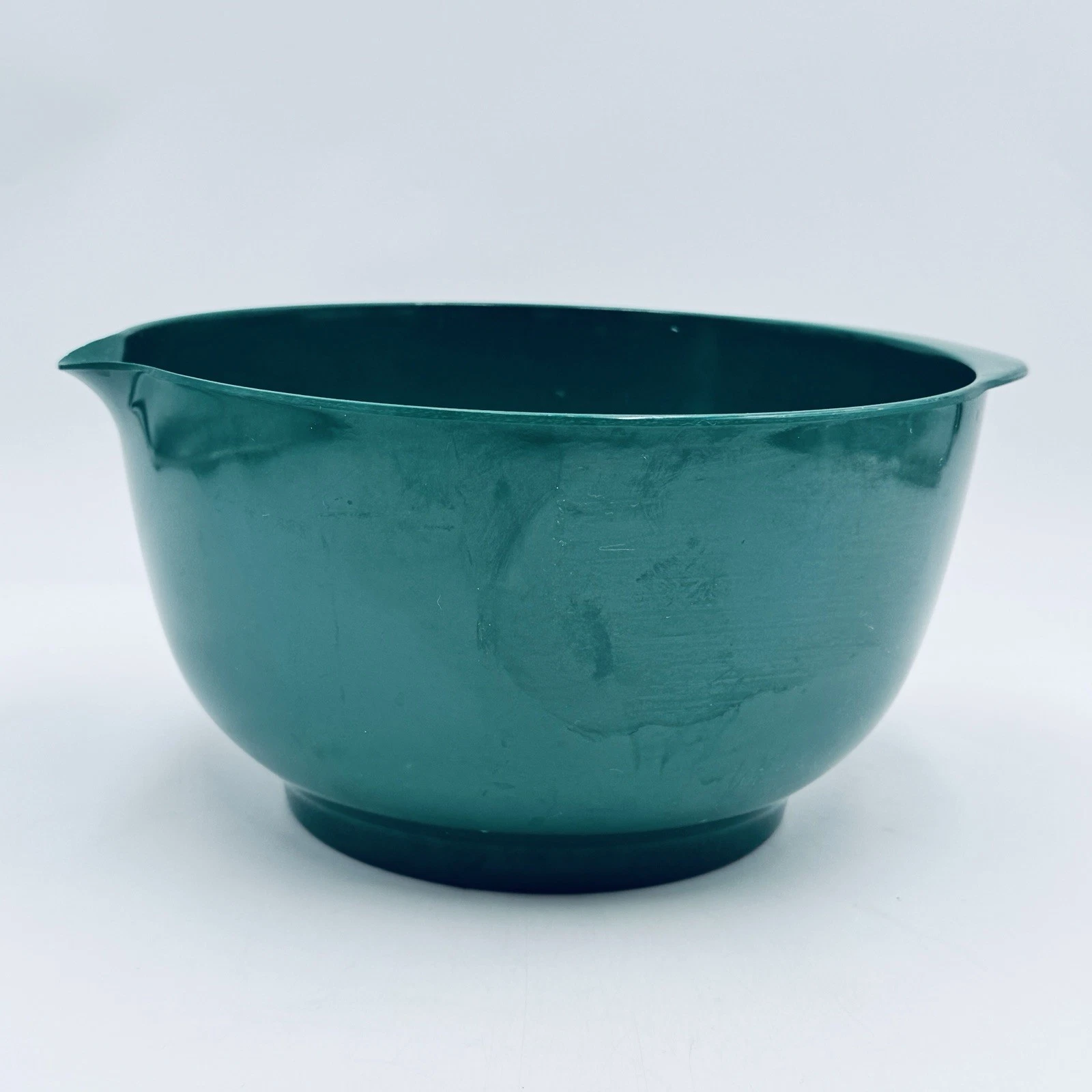 Vtg Dansk Hunter Green Melamine Mixing Bowl #400 Mid Century Modern MCM Kitchen