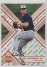 2018 Panini Elite Extra Edition Aspirations Orange /100 Jayson Schroeder #65 0d4