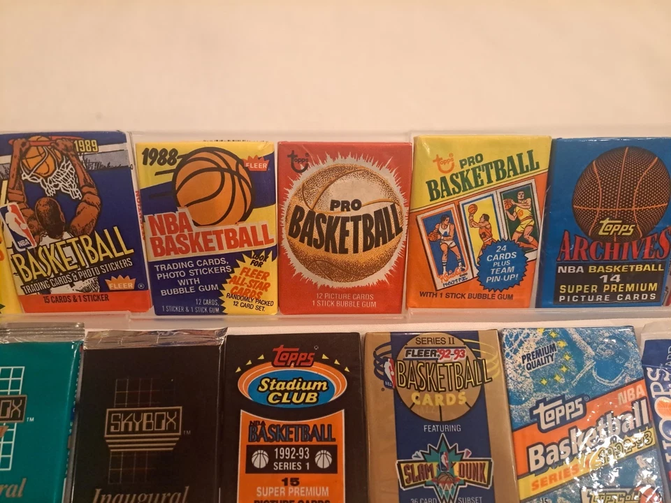 1970's 80's & 90's Sealed Basketball Packs From My Personal Collection - Image 3 of 4