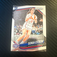 Panini 2025 Prizm WNBA Sonia Citron Rookie #122 Washington Mystics