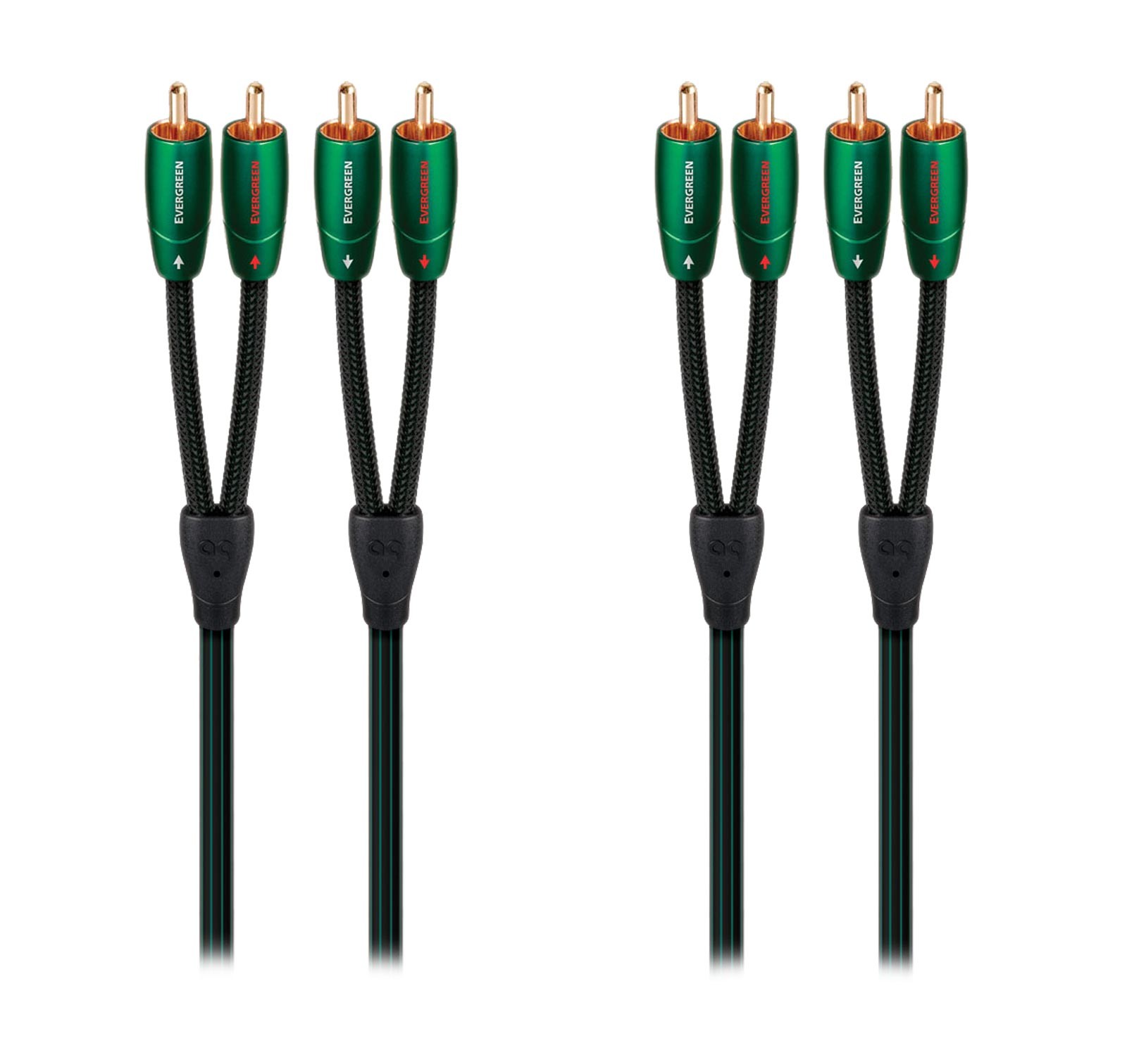 AudioQuest Evergreen Кабель RCA-RCA длиной 6 м 196 фута 2 комплекта 28090₽