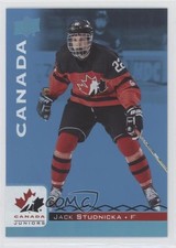 2017 Upper Deck Team Canada Juniors Blue Spectrum Jack Studnicka #63 k1r