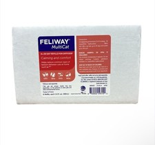  6 PACK Feliway MultiCat 30 Day Diffuser Refills - Exp 11/01/2027